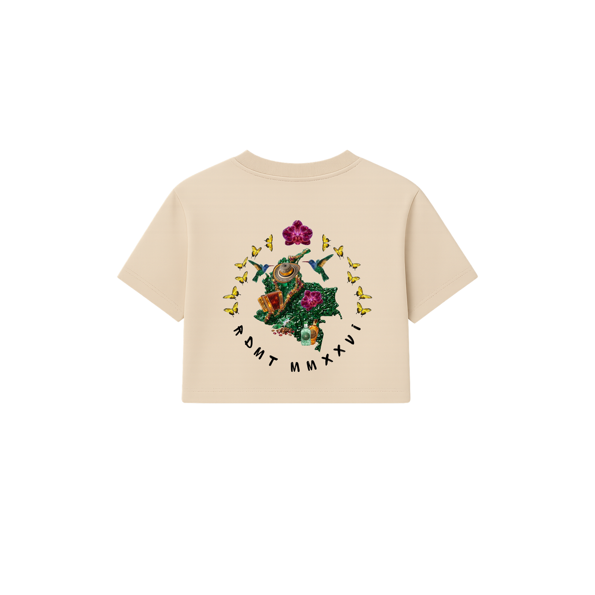 Emerald Cropped Tee