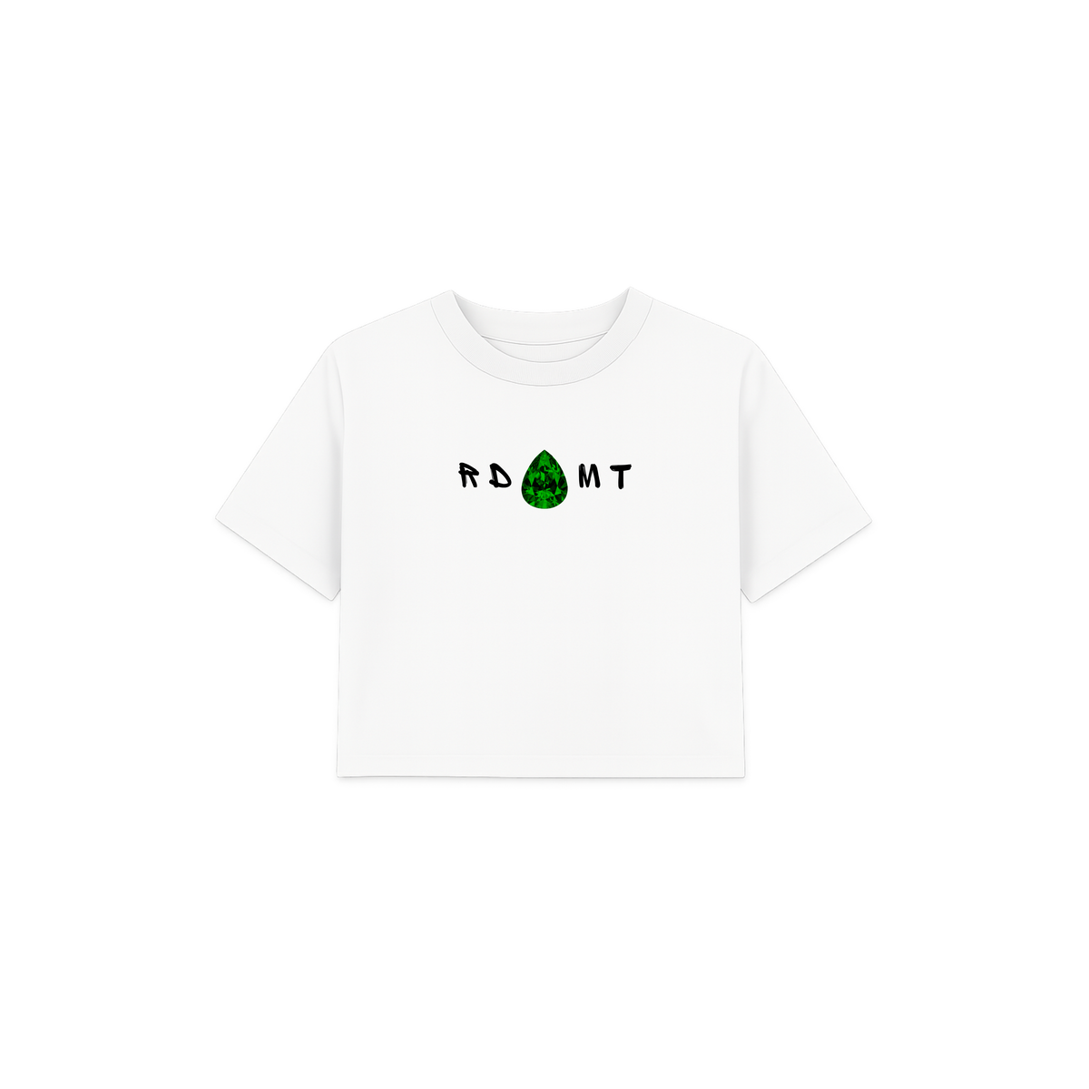 Emerald Cropped Tee