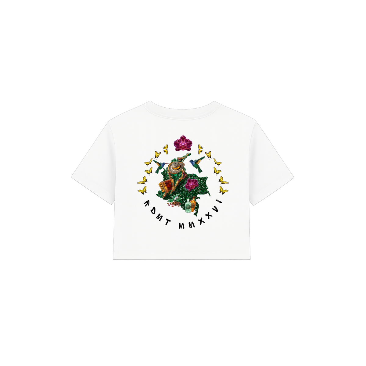 Emerald Cropped Tee