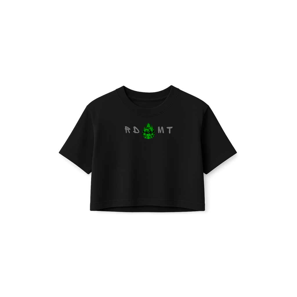 Emerald Cropped Tee