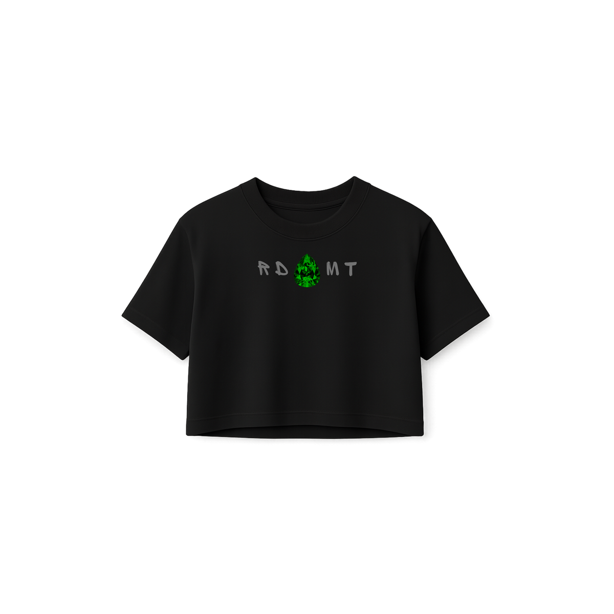 Emerald Cropped Tee