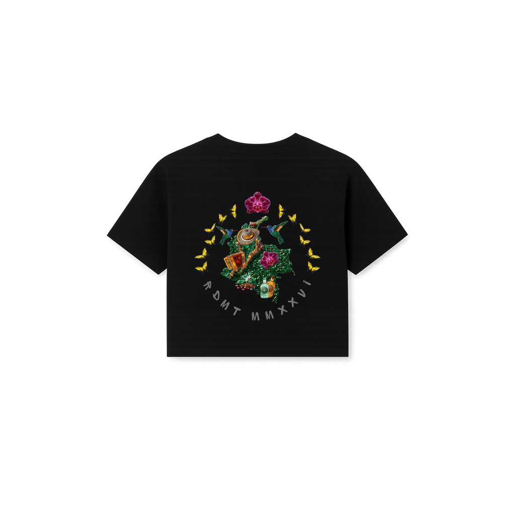 Emerald Cropped Tee