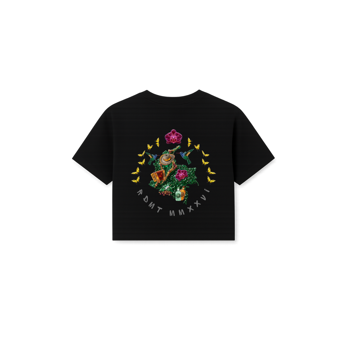 Emerald Cropped Tee
