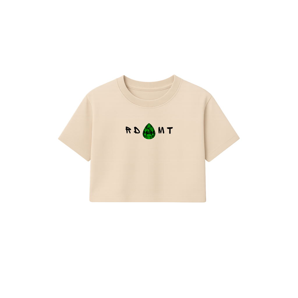 Emerald Cropped Tee
