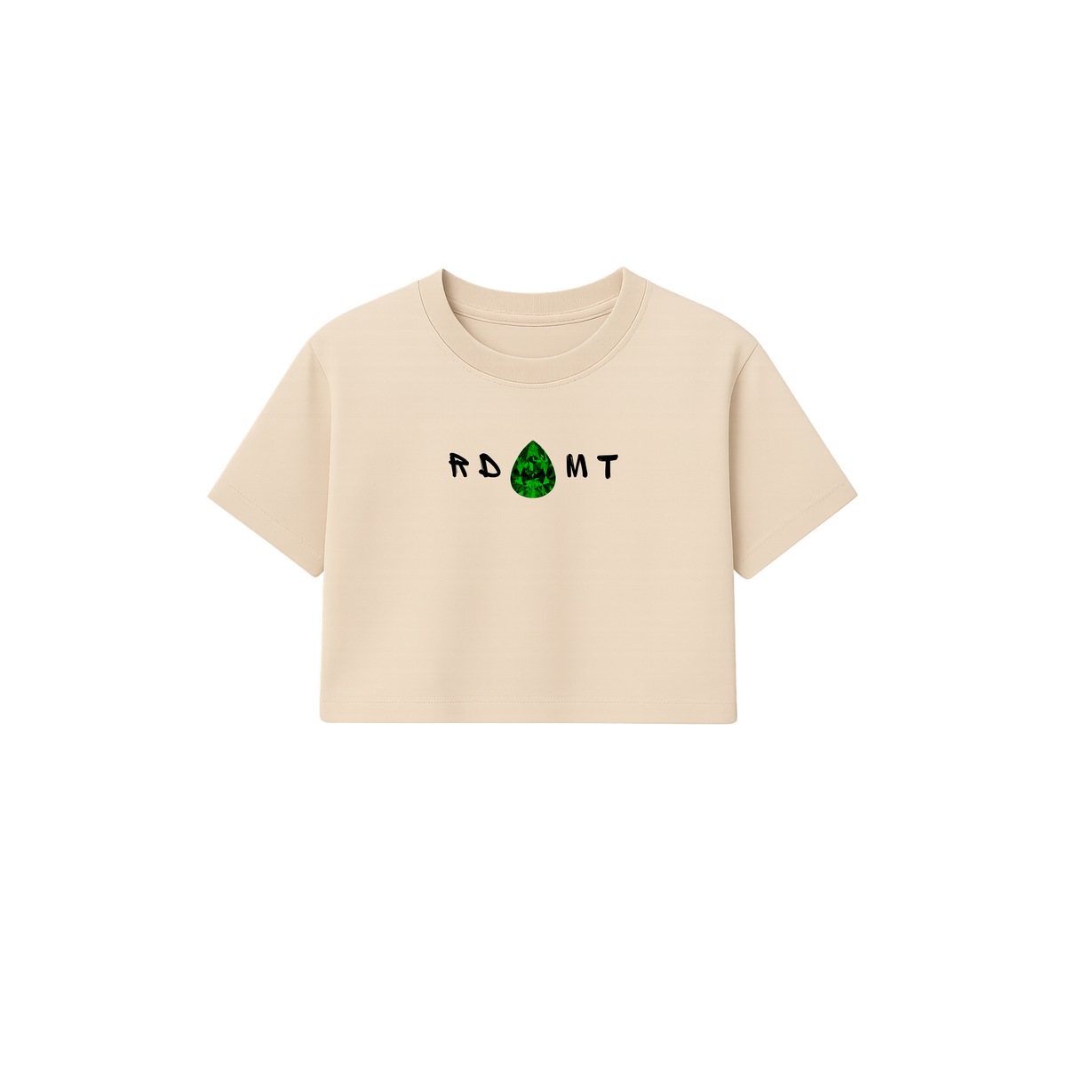 Emerald Cropped Tee