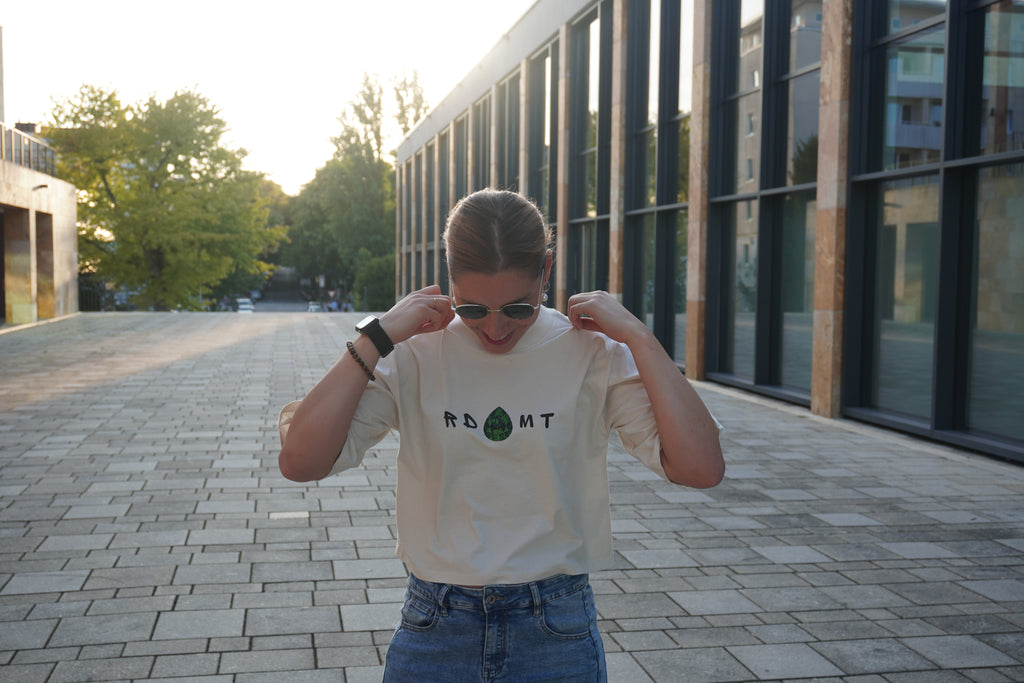 Emerald Cropped Tee